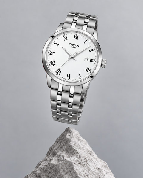 Tissot T129.410.11.013.00 Classic Dream Quartz 42 mm White Dial Watch