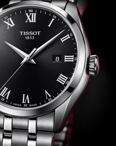 Tissot T129.410.11.053.00 Classic Dream Quartz 42 mm Black Dial Watch
