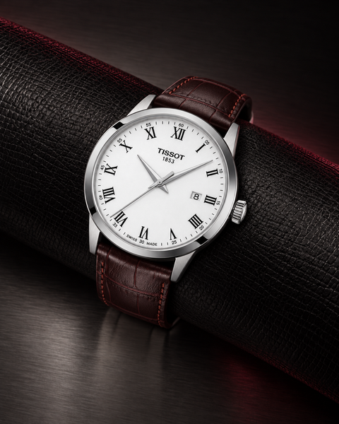 Tissot T129.410.16.013.00 Classic Dream Quartz 42 mm White Dial Watch