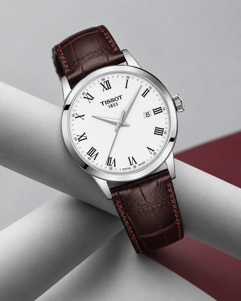 Tissot T129.410.16.013.00 Classic Dream Quartz 42 mm White Dial Watch