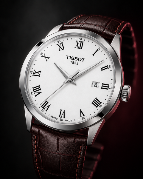Tissot T129.410.16.013.00 Classic Dream Quartz 42 mm White Dial Watch