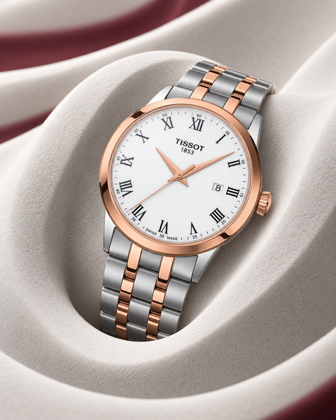 Tissot T129.410.22.013.00 Classic Dream Quartz 42 mm White Dial Watch