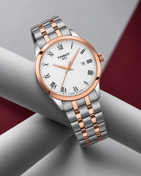 Tissot T129.410.22.013.00 Classic Dream Quartz 42 mm White Dial Watch