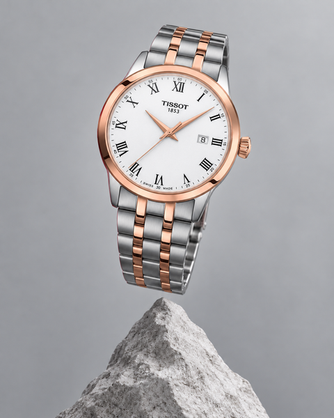 Tissot T129.410.22.013.00 Classic Dream Quartz 42 mm White Dial Watch
