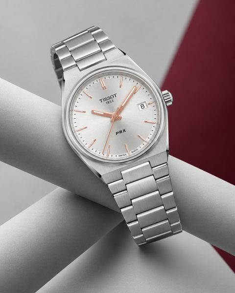 Tissot T137.210.11.031.00 PRX Quartz 35 mm Silver Dial Watch