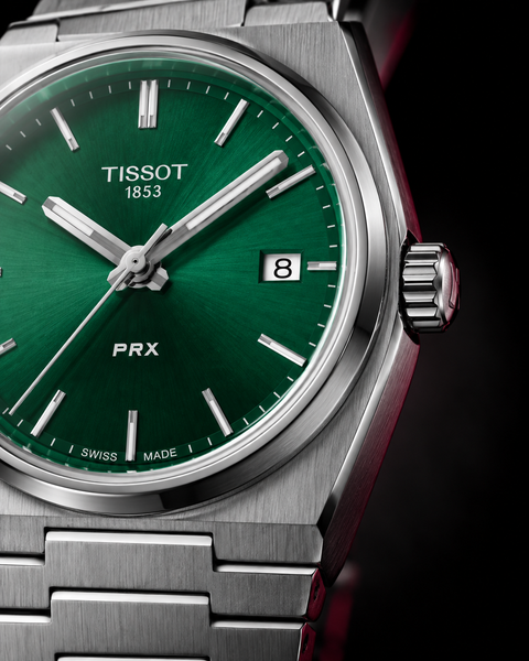 Tissot T137.210.11.081.00 PRX Quartz 35 mm Green Dial Watch