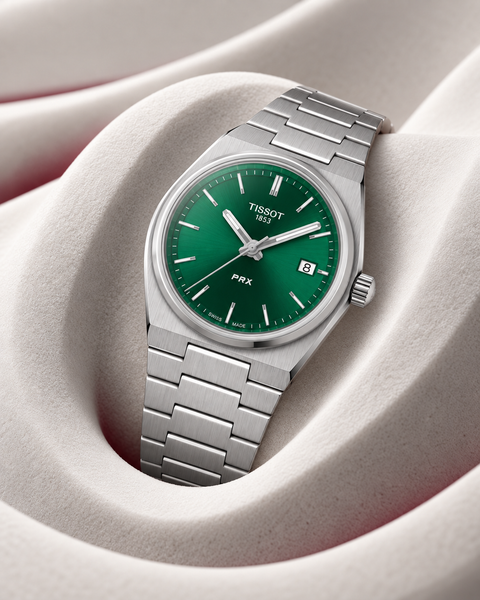 Tissot T137.210.11.081.00 PRX Quartz 35 mm Green Dial Watch