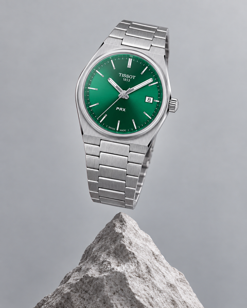 Tissot T137.210.11.081.00 PRX Quartz 35 mm Green Dial Watch