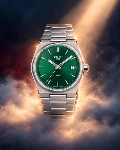 Tissot T137.210.11.081.00 PRX Quartz 35 mm Green Dial Watch