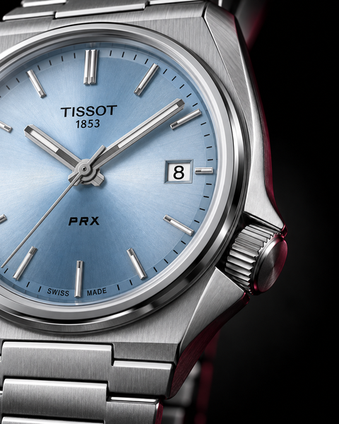 Tissot T137.210.11.351.00 PRX Quartz 35 mm Ice Blue Dial Watch