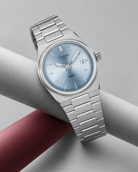 Tissot T137.210.11.351.00 PRX Quartz 35 mm Ice Blue Dial Watch