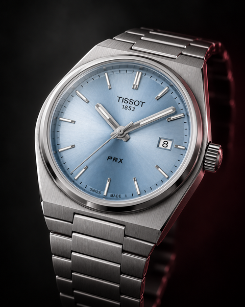 Tissot T137.210.11.351.00 PRX Quartz 35 mm Ice Blue Dial Watch