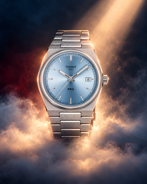 Tissot T137.210.11.351.00 PRX Quartz 35 mm Ice Blue Dial Watch