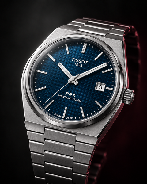 Tissot T137.407.11.041.00 PRX Powermatic 80 Automatic 40 mm Blue Dial Watch