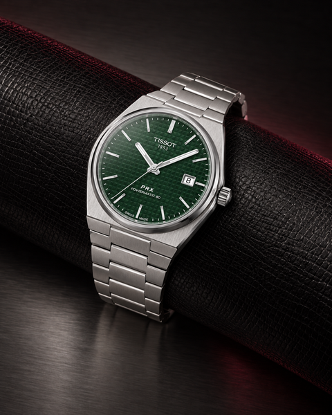 Tissot T137.407.11.091.00 PRX Powermatic 80 Automatic 40 mm Green Dial Watch