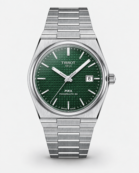 Tissot T137.407.11.091.00 PRX Powermatic 80 Automatic 40 mm Green Dial Watch