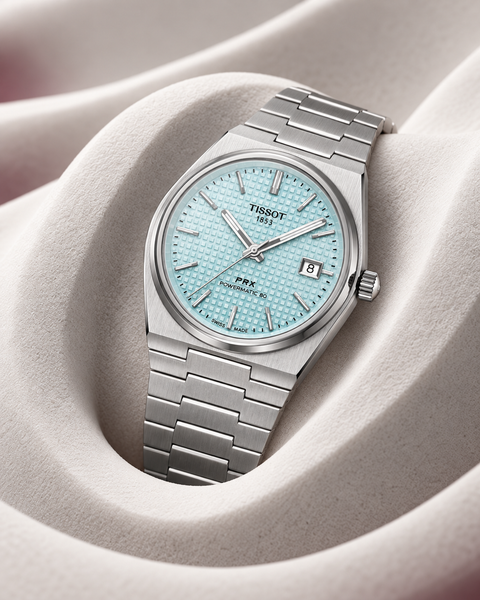 Tissot T137.407.11.351.00 PRX Powermatic 80 Automatic 40 mm Ice Blue Dial Watch