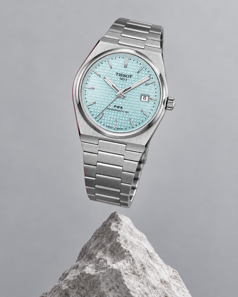 Tissot T137.407.11.351.00 PRX Powermatic 80 Automatic 40 mm Ice Blue Dial Watch