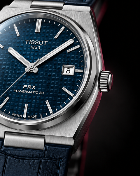 Tissot T137.407.16.041.00 PRX Powermatic 80 Automatic 40 mm Blue Dial Watch