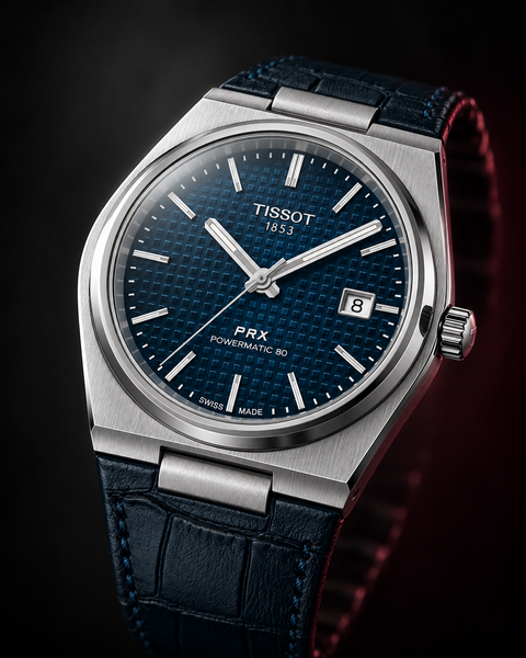 Tissot T137.407.16.041.00 PRX Powermatic 80 Automatic 40 mm Blue Dial Watch