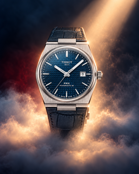 Tissot T137.407.16.041.00 PRX Powermatic 80 Automatic 40 mm Blue Dial Watch