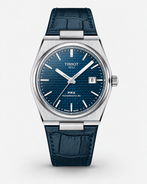 Tissot T137.407.16.041.00 PRX Powermatic 80 Automatic 40 mm Blue Dial Watch