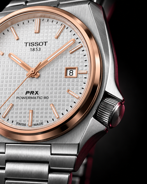 Tissot T137.407.21.031.00 PRX Powermatic 80 Automatic 40 mm Silver Dial Watch