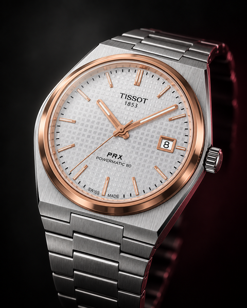 Tissot T137.407.21.031.00 PRX Powermatic 80 Automatic 40 mm Silver Dial Watch