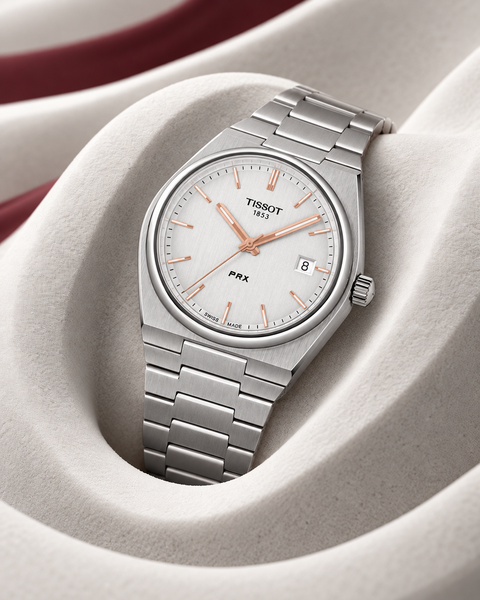 Tissot T137.410.11.031.00 PRX Quartz 40 mm Silver Dial Watch