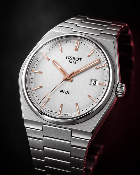 Tissot T137.410.11.031.00 PRX Quartz 40 mm Silver Dial Watch