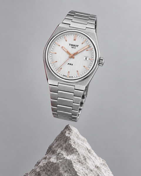 Tissot T137.410.11.031.00 PRX Quartz 40 mm Silver Dial Watch