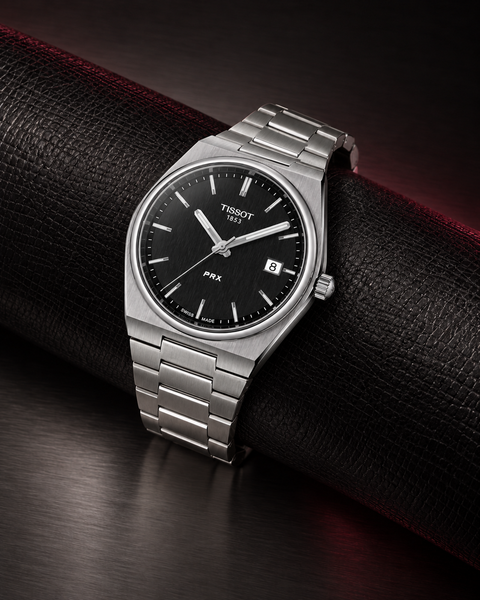 Tissot T137.410.11.051.00 PRX Quartz 40 mm Black Dial Watch