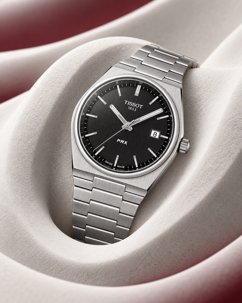 Tissot T137.410.11.051.00 PRX Quartz 40 mm Black Dial Watch