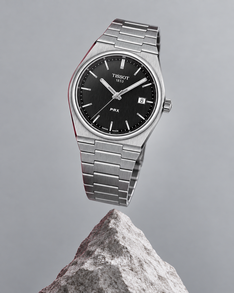 Tissot T137.410.11.051.00 PRX Quartz 40 mm Black Dial Watch