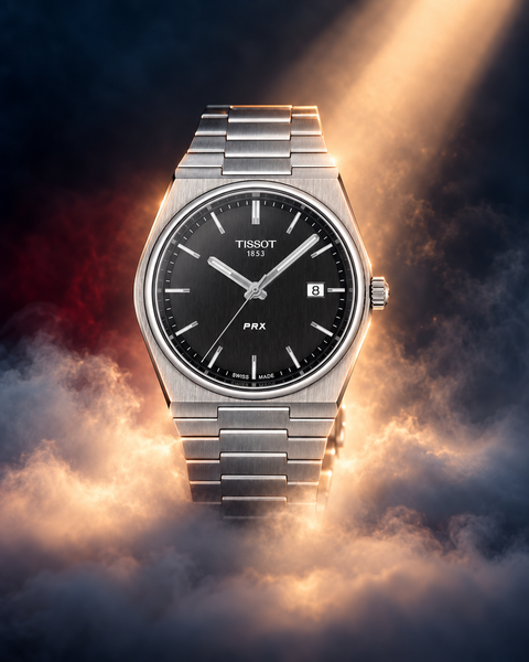Tissot T137.410.11.051.00 PRX Quartz 40 mm Black Dial Watch