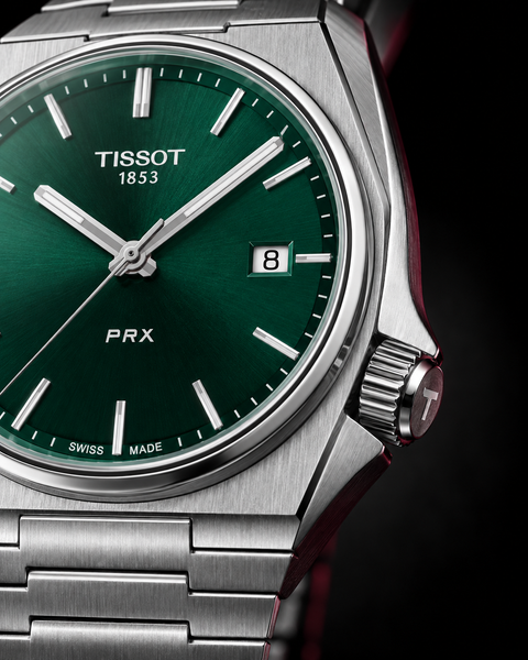 Tissot T137.410.11.091.00 PRX Quartz 40 mm Green Dial Watch