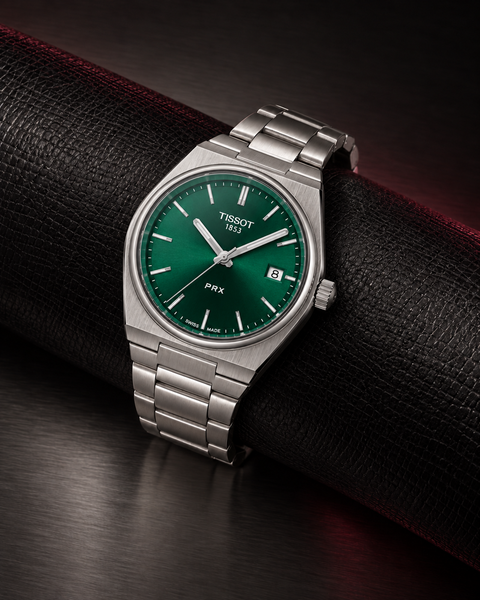 Tissot T137.410.11.091.00 PRX Quartz 40 mm Green Dial Watch