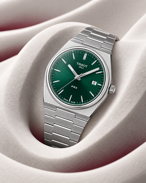 Tissot T137.410.11.091.00 PRX Quartz 40 mm Green Dial Watch