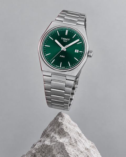 Tissot T137.410.11.091.00 PRX Quartz 40 mm Green Dial Watch