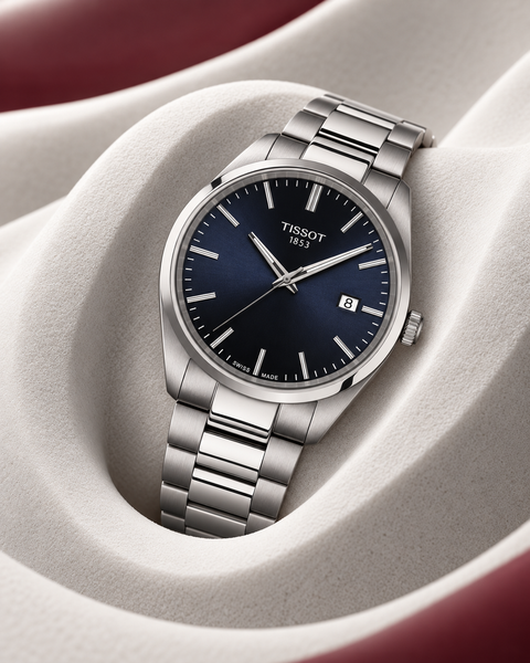 Tissot T150.410.11.041.00 PR 100 Quartz 40 mm Blue Dial Watch