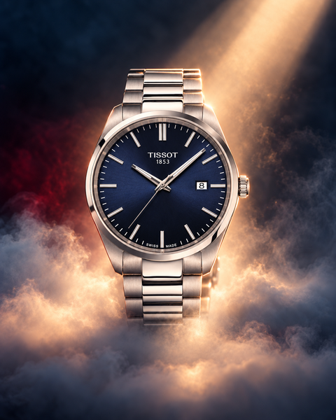Tissot T150.410.11.041.00 PR 100 Quartz 40 mm Blue Dial Watch