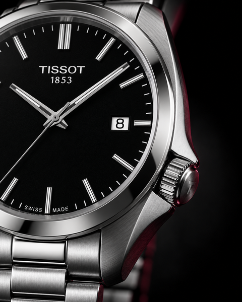 Tissot T150.410.11.051.00 PR 100 Quartz 40 mm Black Dial Watch