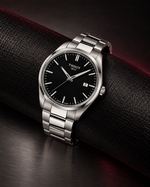 Tissot T150.410.11.051.00 PR 100 Quartz 40 mm Black Dial Watch