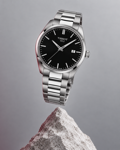 Tissot T150.410.11.051.00 PR 100 Quartz 40 mm Black Dial Watch