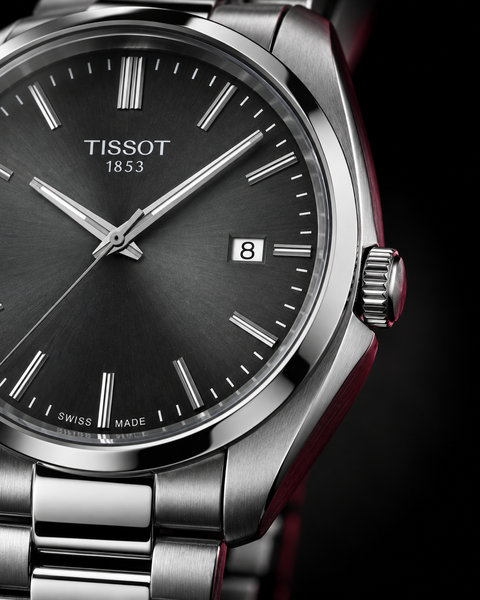 Tissot T150.410.11.081.00 PR 100 Quartz 40 mm Anthracite Dial Watch