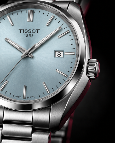 Tissot T150.410.11.351.00 PR 100 Quartz 40 mm Light Blue Dial Watch