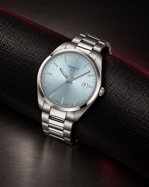 Tissot T150.410.11.351.00 PR 100 Quartz 40 mm Light Blue Dial Watch