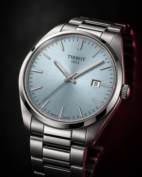 Tissot T150.410.11.351.00 PR 100 Quartz 40 mm Light Blue Dial Watch