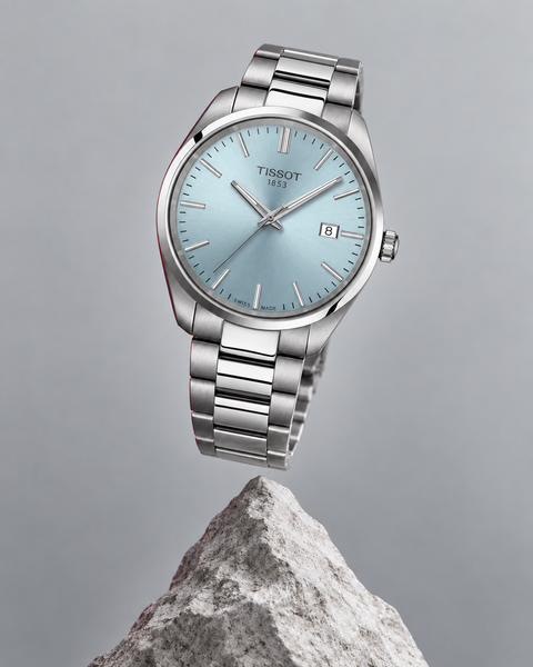 Tissot T150.410.11.351.00 PR 100 Quartz 40 mm Light Blue Dial Watch