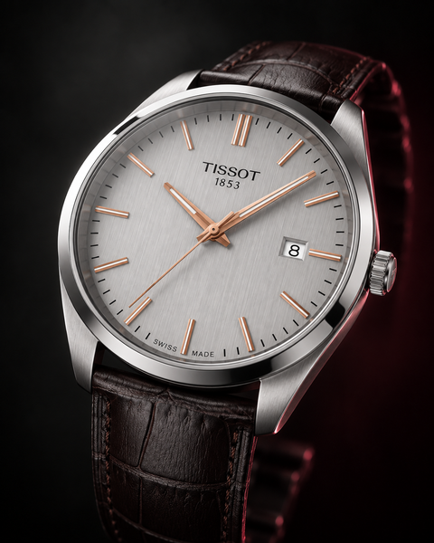 Tissot T150.410.16.031.00 PR 100 Quartz 40 mm Silver Dial Watch
